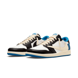 2 NIKE AIR JORDAN 1 LOW X TRAVIS SCOTT BLUE FRAGMENT