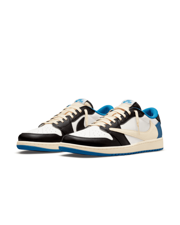 2 NIKE AIR JORDAN 1 LOW X TRAVIS SCOTT BLUE FRAGMENT