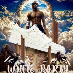 NIKE AIR JORDAN 1 LOW X TRAVIS SCOTT - 1 NIKE AIR JORDAN 1 LOW X TRAVIS SCOTT MICHEAL RUBINS WHITE PARTY