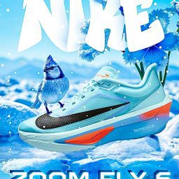 ZOOM FLY 5 - 1 NIKE ZOOMFLY 6 GLACIER BLUE