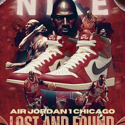 lost and found - 1 NIKE AIR JORDAN 1 HIGH CHICAGO LOST AND FOUND