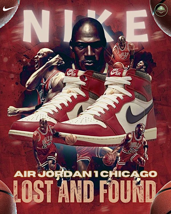 lost and found - 1 NIKE AIR JORDAN 1 HIGH CHICAGO LOST AND FOUND