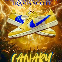 nike air jordan 1 low x travis scott - 1 NIKE AIR JORDAN 1 LOW X TRAVIS SCOTT CANARY