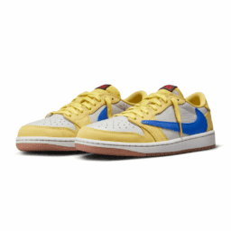 2 NIKE AIR JORDAN 1 LOW X TRAVIS SCOTT CANARY