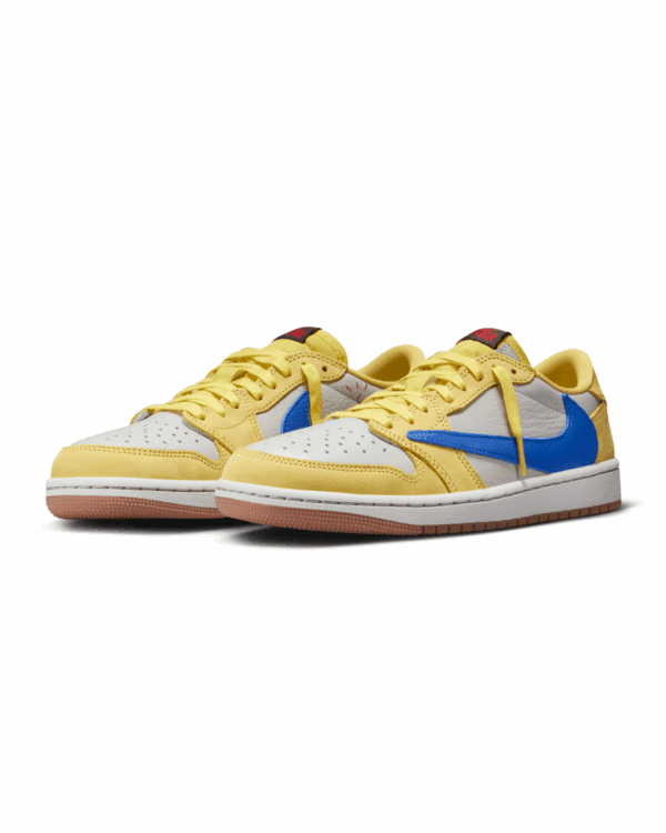 2 NIKE AIR JORDAN 1 LOW X TRAVIS SCOTT CANARY