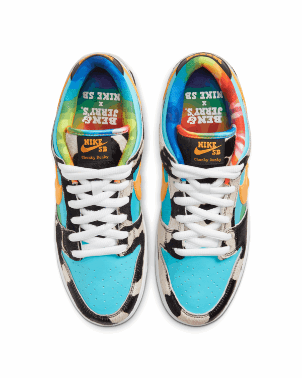 4 NIKE SB DUNK LOW X BEN & JERRY'S CHUNCKY DUNKY