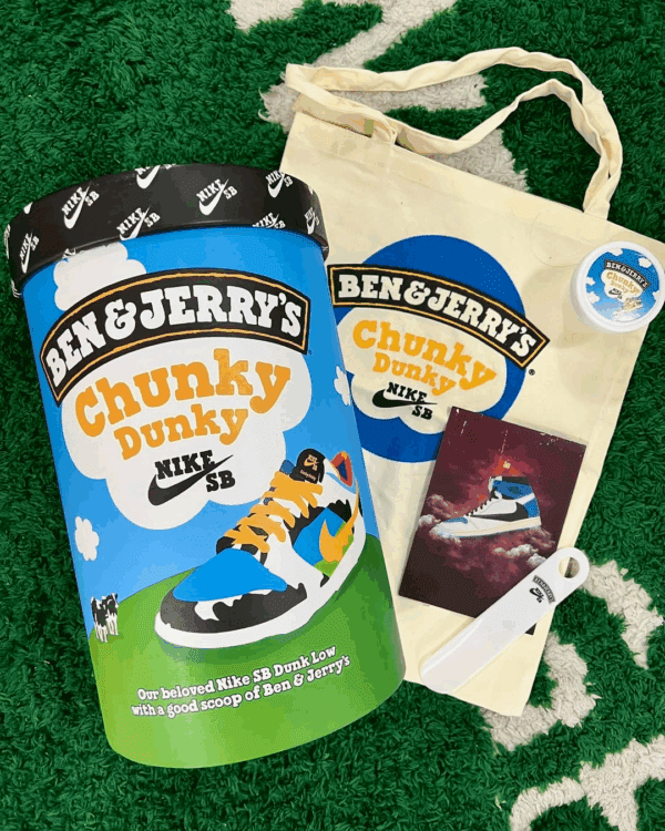 6 NIKE SB DUNK LOW X BEN & JERRY'S CHUNCKY DUNKY