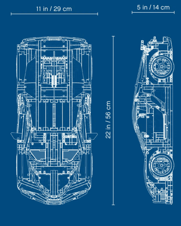 6 LEGO® Bugatti Chiron 42083 | Technic™