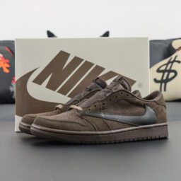 IMG_9569 NIKE AIR JORDAN 1 LOW X TRAVIS SCOTT VELVET BROWN